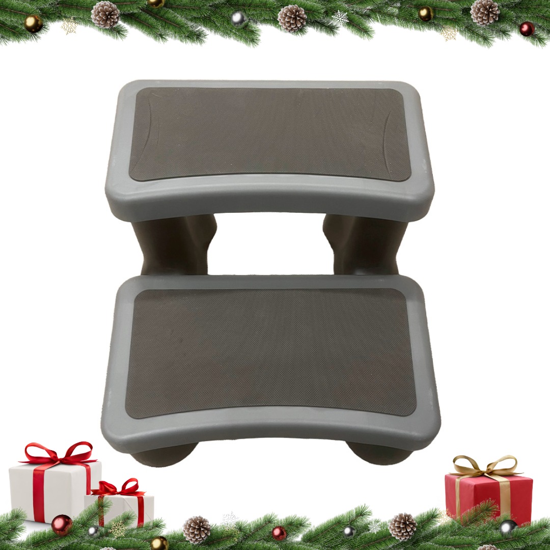 Skridsikker trappe til udespa